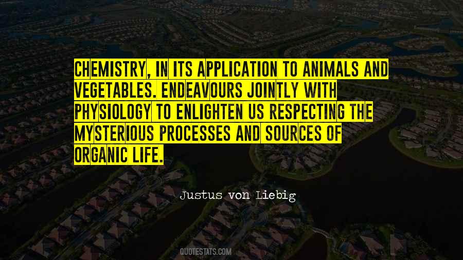 Justus Von Liebig Quotes #66761