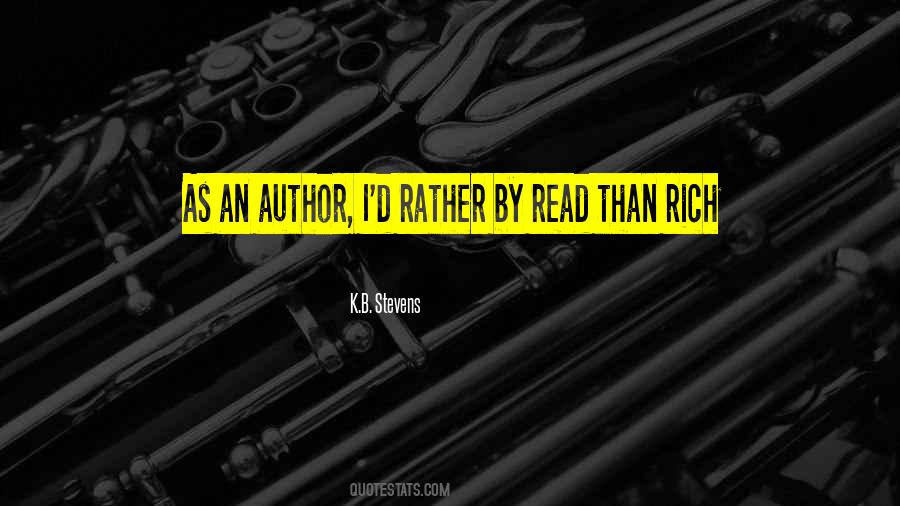 K.B. Stevens Quotes #1287247 K.B. Stevens Quotes #1287247