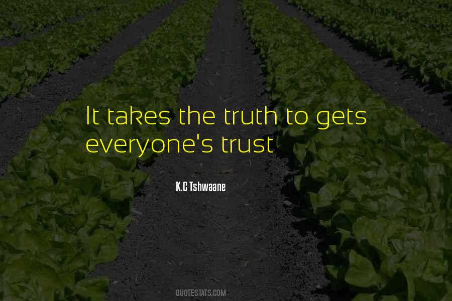 K.C Tshwaane Quotes #1259222