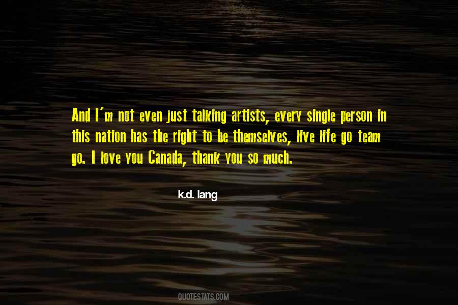 K.d. Lang Quotes #1489404