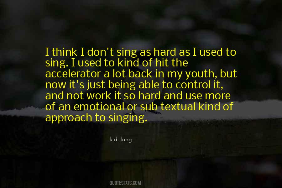 K.d. Lang Quotes #31460