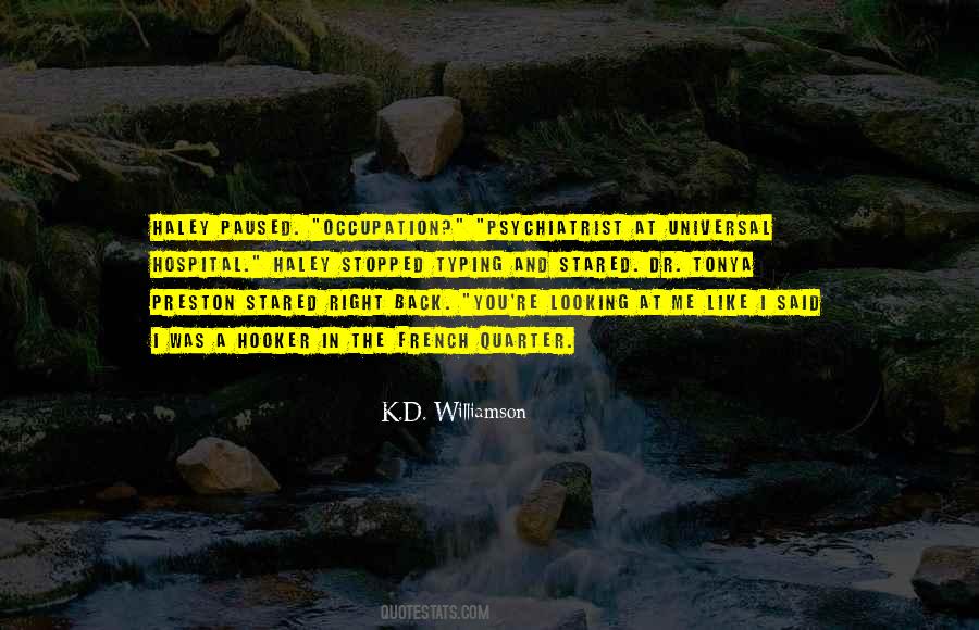 K.D. Williamson Quotes #729458