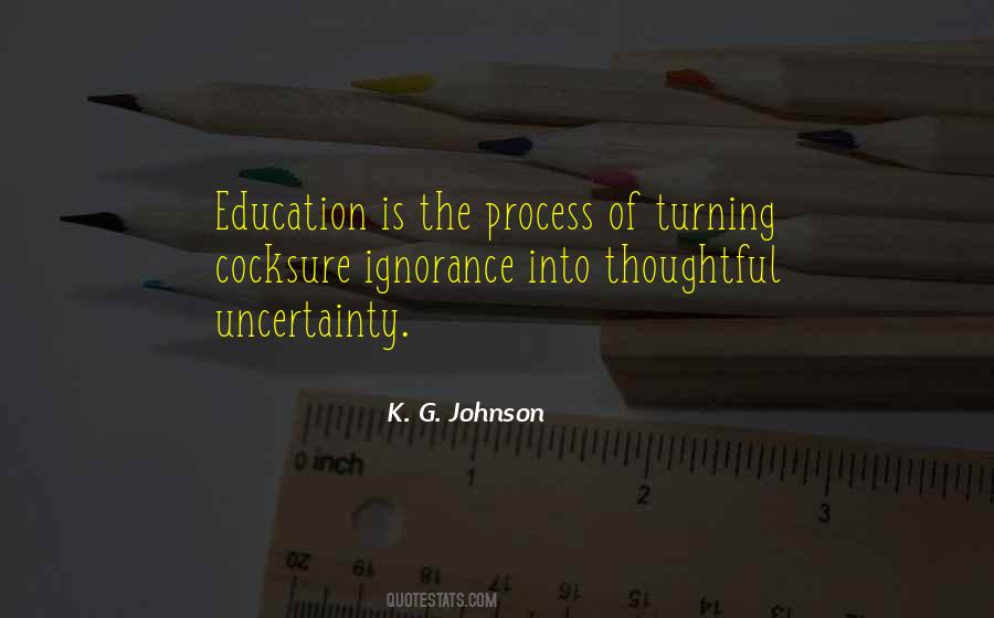 K. G. Johnson Quotes #279520