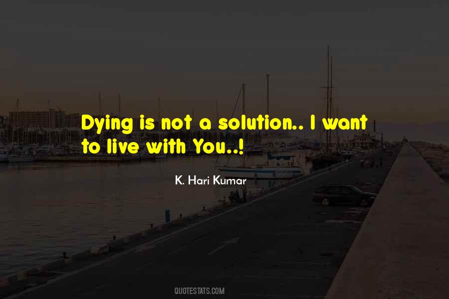 K. Hari Kumar Quotes #1159392