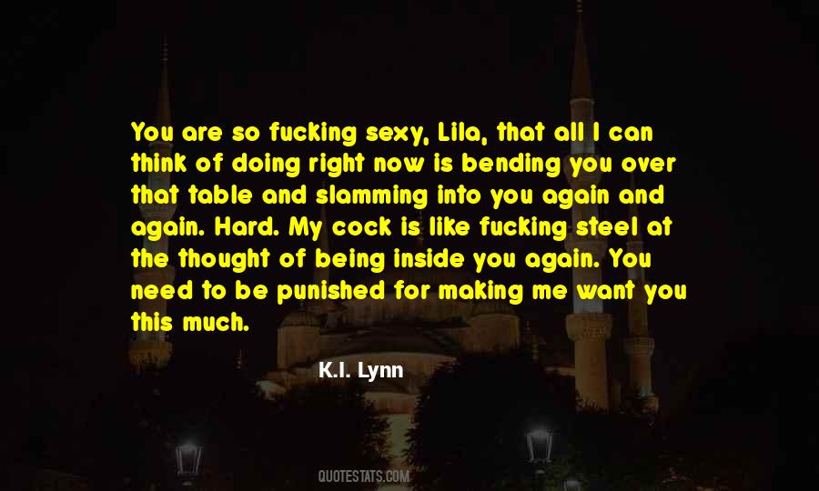 K.I. Lynn Quotes #129924