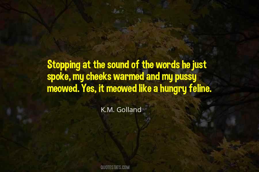 K.M. Golland Quotes #880184