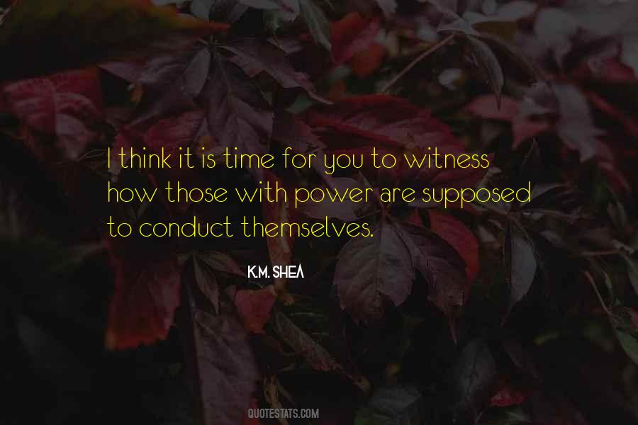 K.M. Shea Quotes #523233