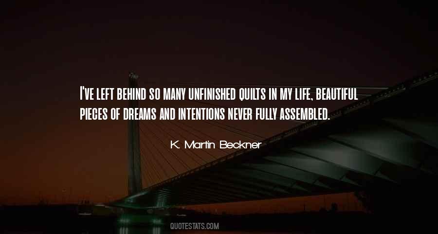 K. Martin Beckner Quotes #12297