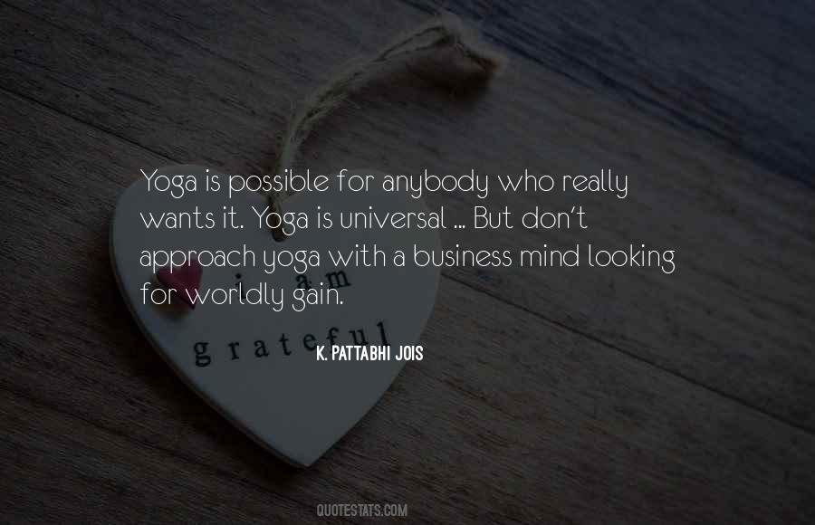 K. Pattabhi Jois Quotes #1280759