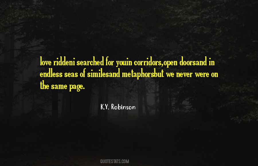 K.Y. Robinson Quotes #178335