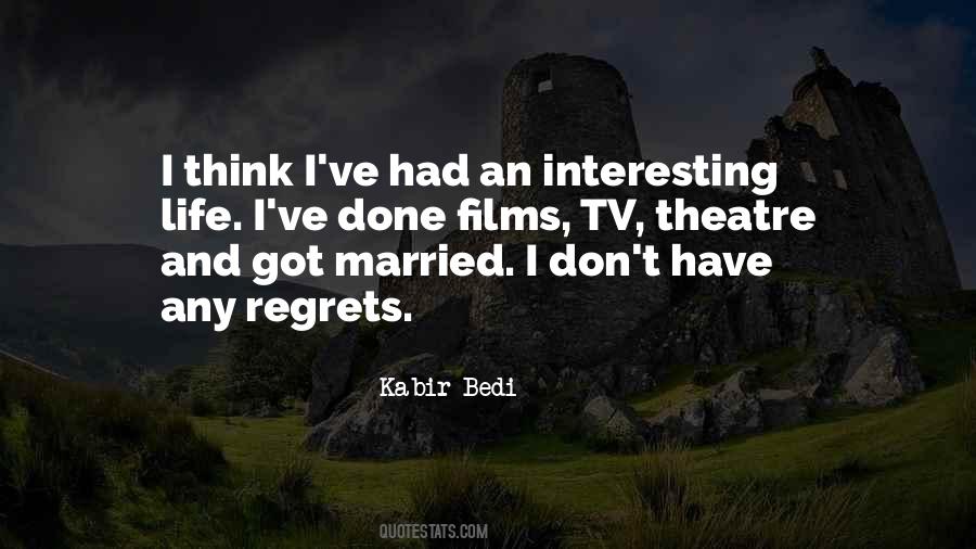 Kabir Bedi Quotes #1588331