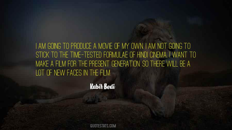Kabir Bedi Quotes #799062