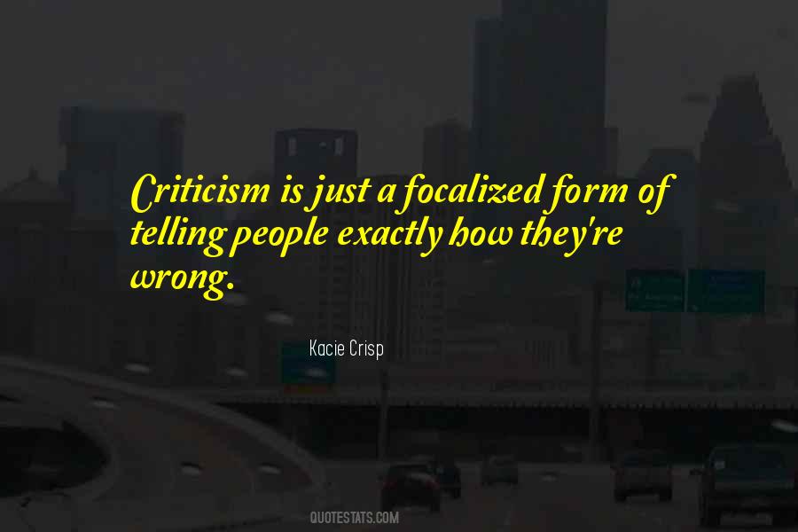 Kacie Crisp Quotes #1031607