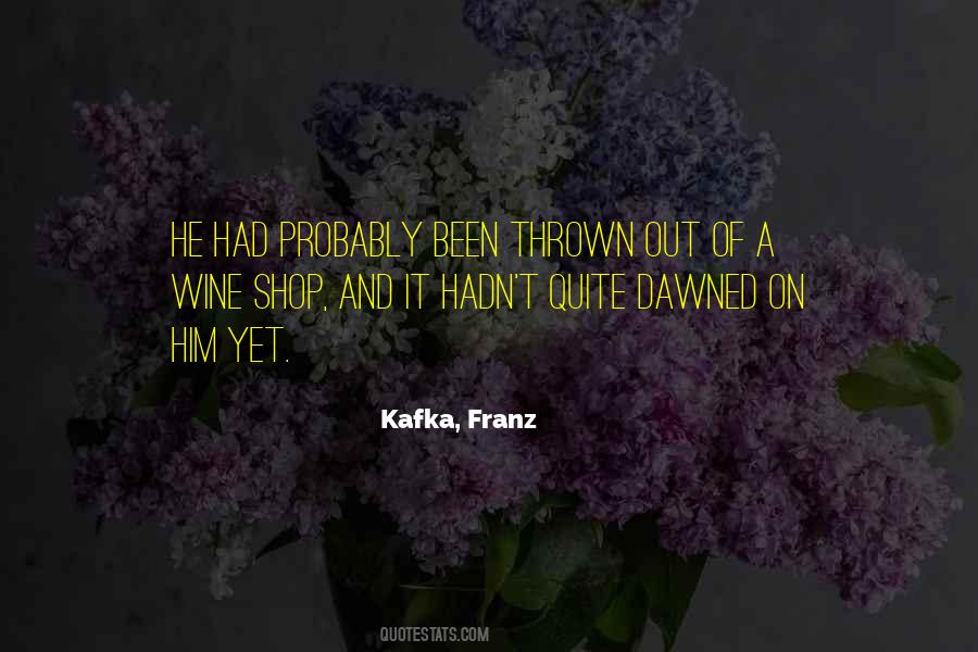 Kafka, Franz Quotes #594426