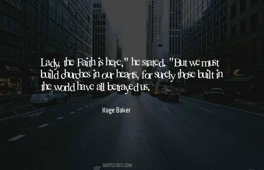 Kage Baker Quotes #1537141