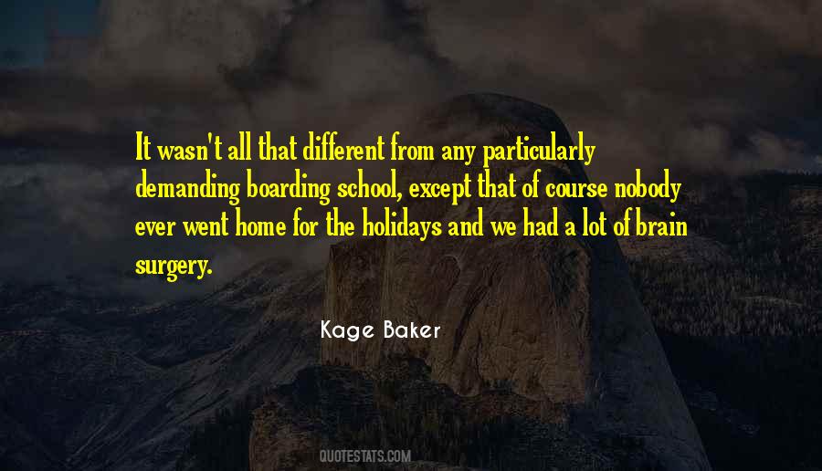 Kage Baker Quotes #1753614