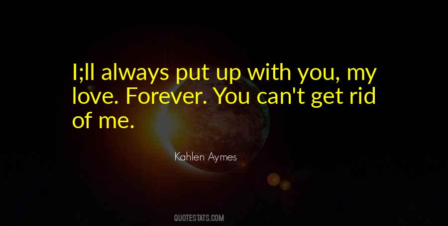 Kahlen Aymes Quotes #54882