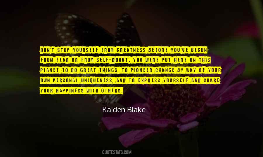 Kaiden Blake Quotes #57495
