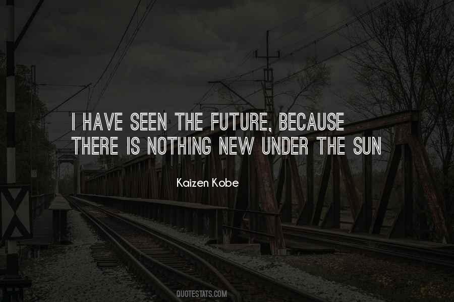 Kaizen Kobe Quotes #1620101