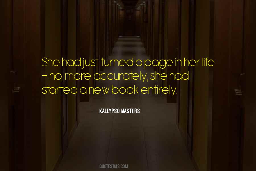 Kallypso Masters Quotes #1016573