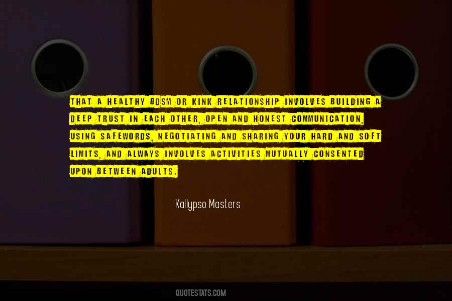 Kallypso Masters Quotes #3607