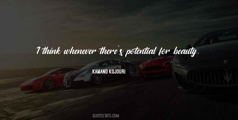 Kamand Kojouri Quotes #1875860