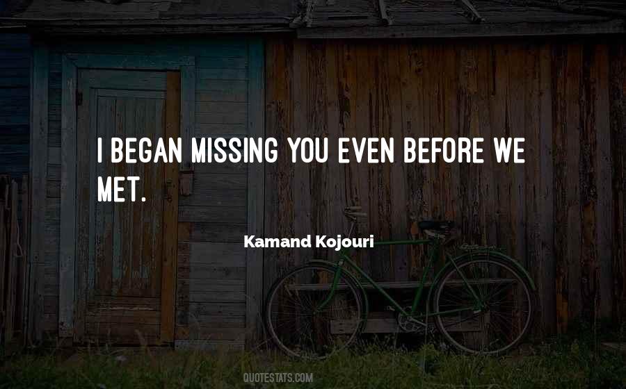 Kamand Kojouri Quotes #965032