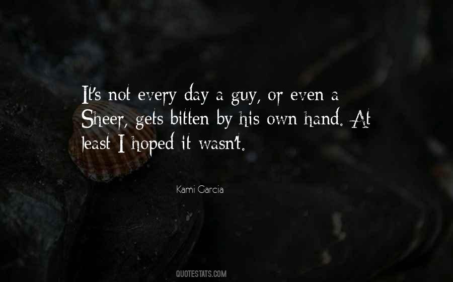 Kami Garcia Quotes #324302