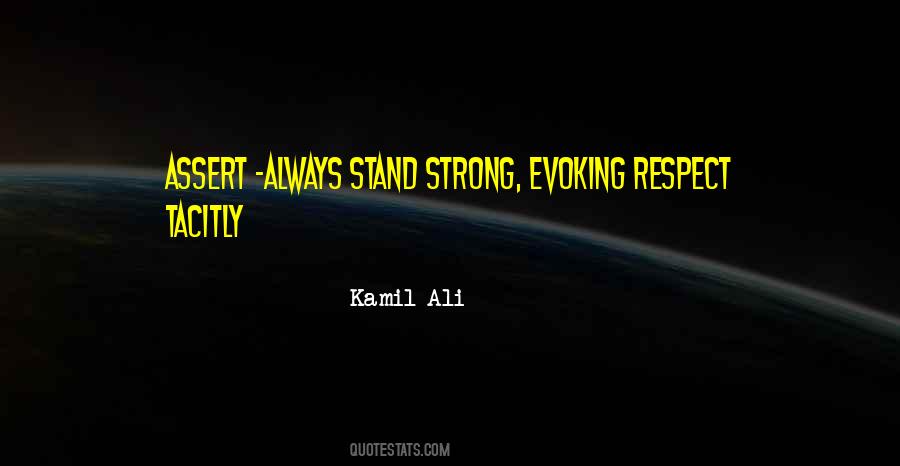 Kamil Ali Quotes #1652165
