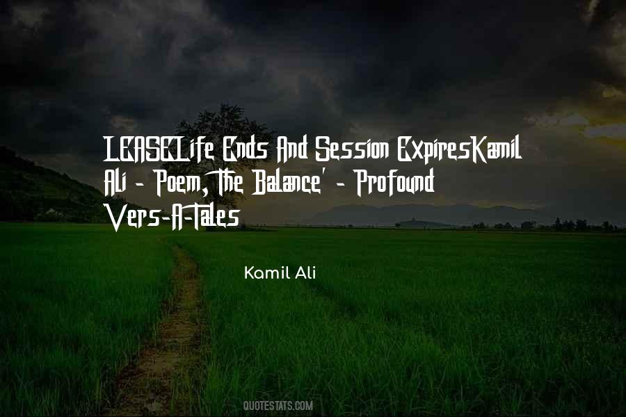 Kamil Ali Quotes #298036