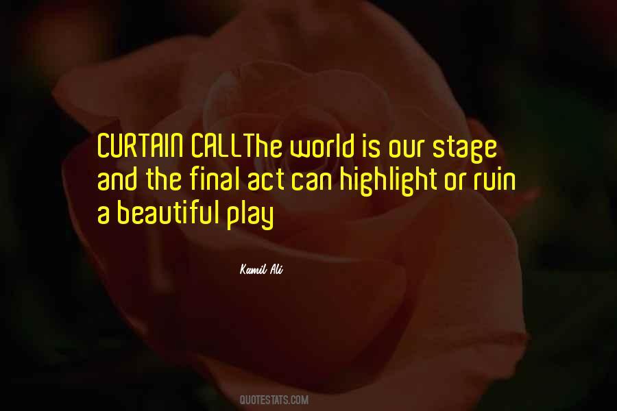 Kamil Ali Quotes #757081