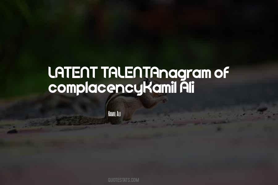 Kamil Ali Quotes #832930