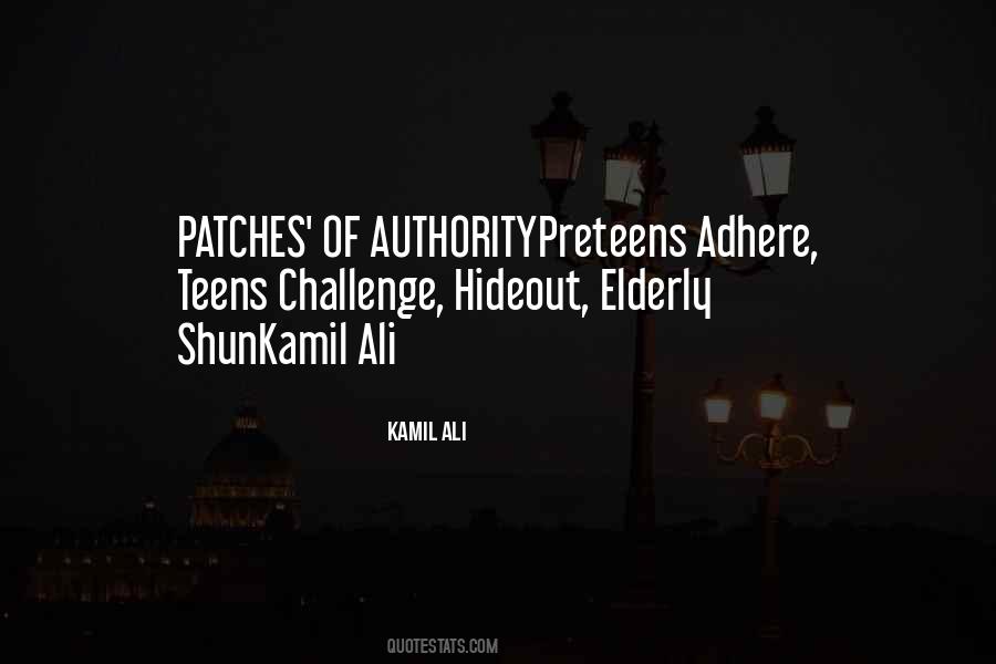 Kamil Ali Quotes #92504