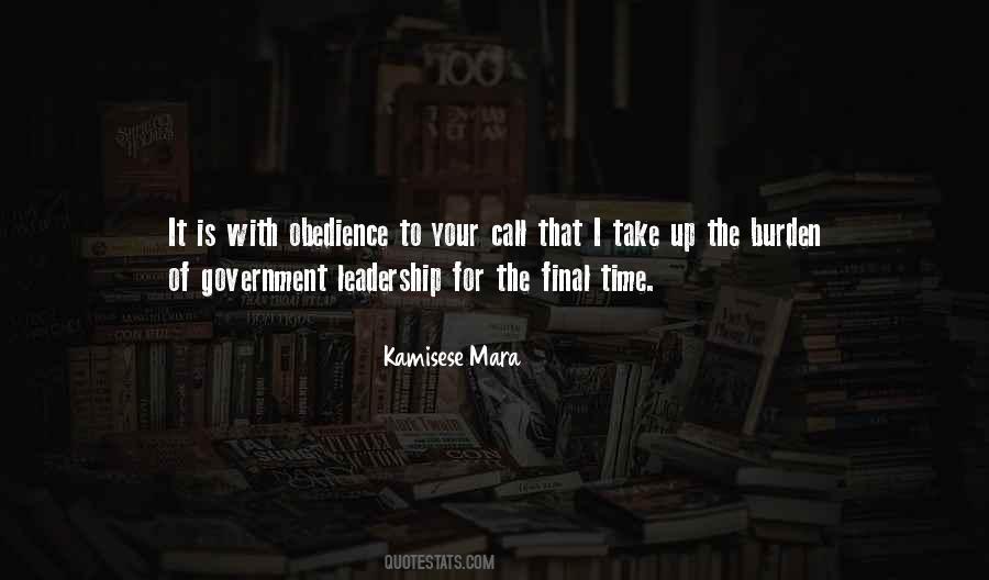 Kamisese Mara Quotes #37107