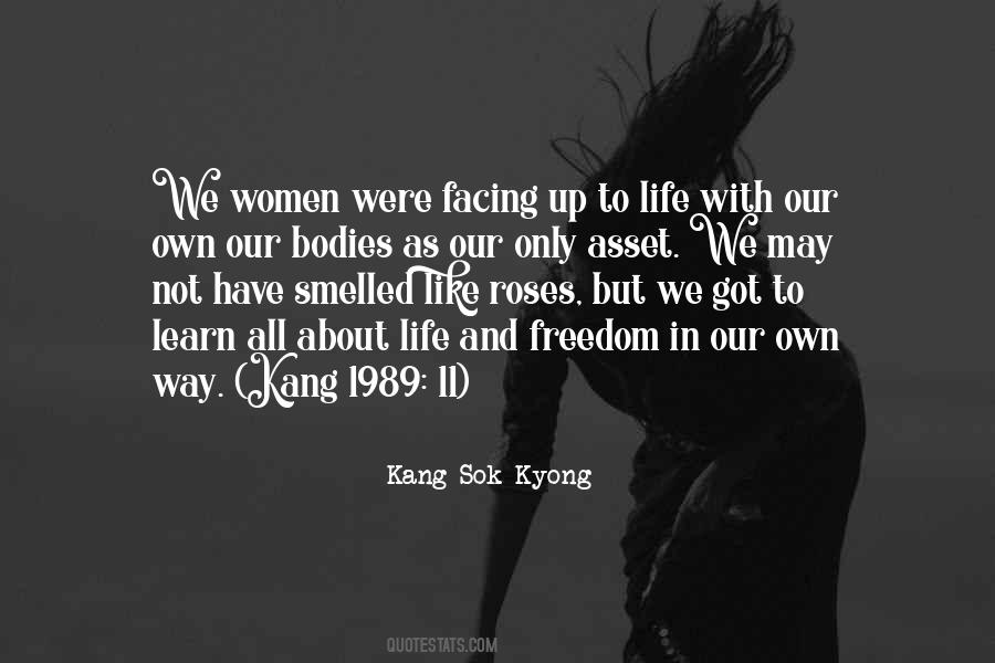 Kang Sok-Kyong Quotes #200188