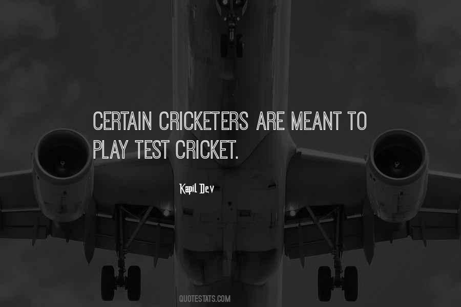 Kapil Dev Quotes #1243091