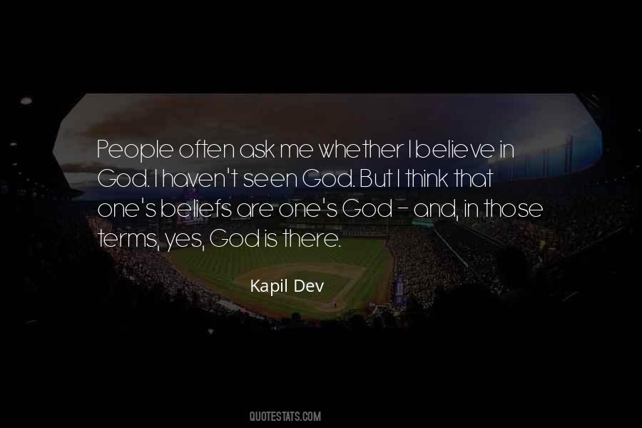 Kapil Dev Quotes #34771