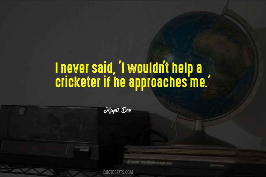 Kapil Dev Quotes #424840