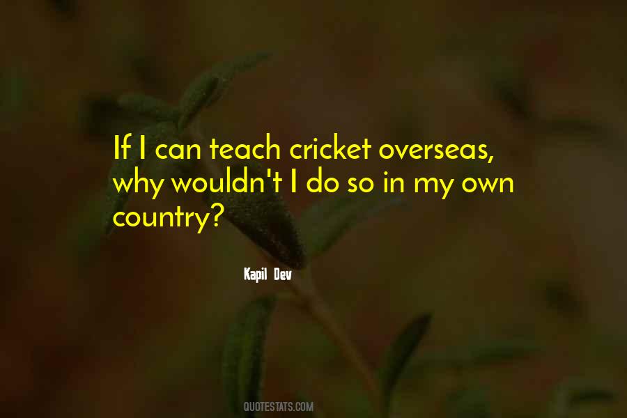 Kapil Dev Quotes #747416