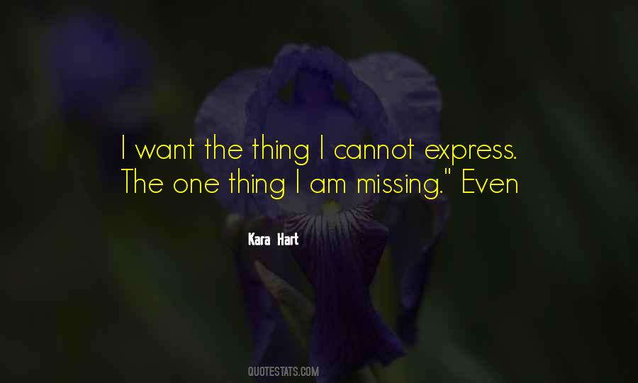 Kara Hart Quotes #297336