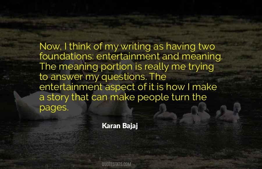 Karan Bajaj Quotes #1716140