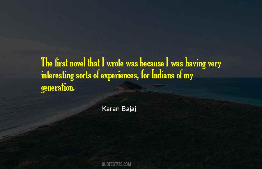 Karan Bajaj Quotes #243410