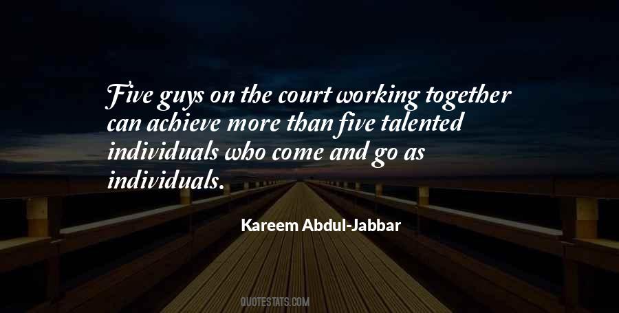 Kareem Abdul-Jabbar Quotes #1337365