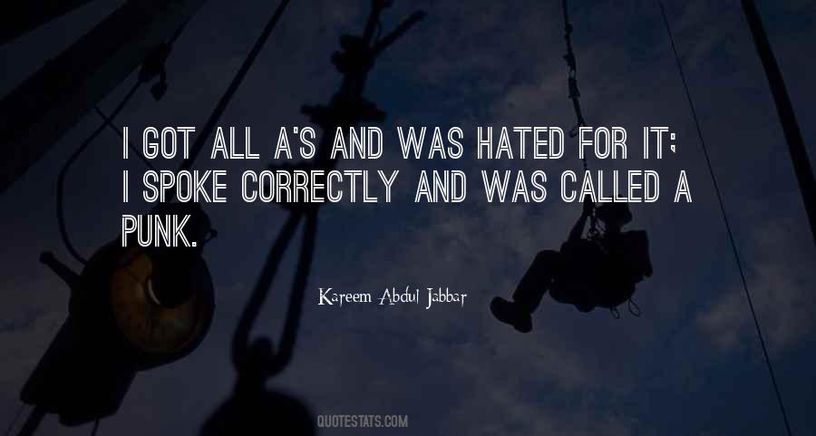 Kareem Abdul-Jabbar Quotes #1416127