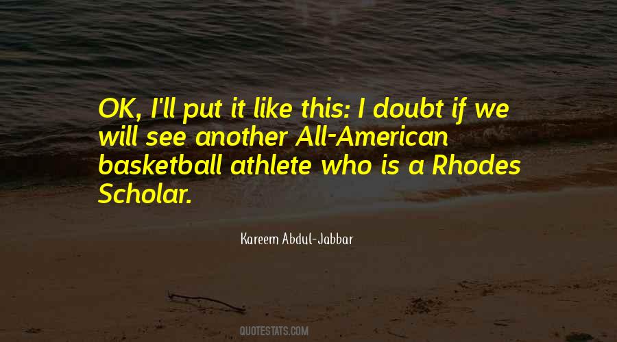 Kareem Abdul-Jabbar Quotes #812162