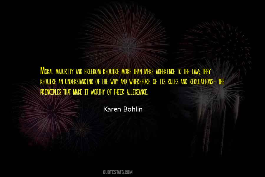 Karen Bohlin Quotes #1425409