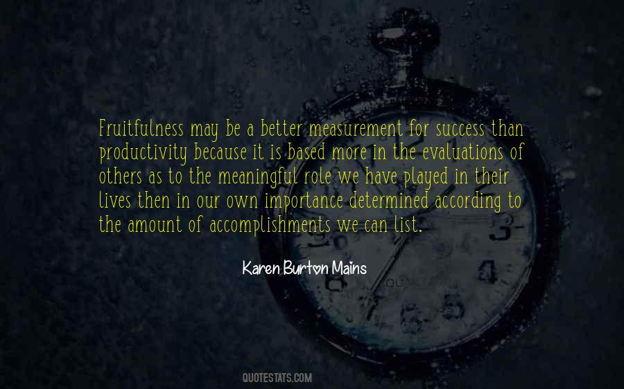 Karen Burton Mains Quotes #1015679