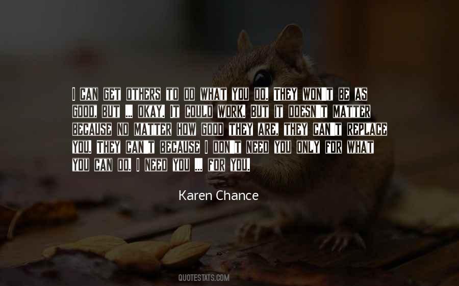 Karen Chance Quotes #1309810