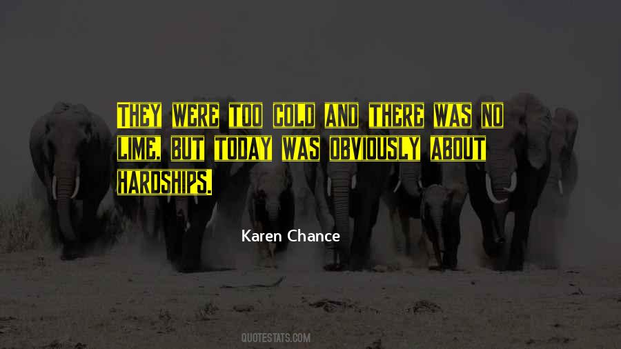 Karen Chance Quotes #1335547