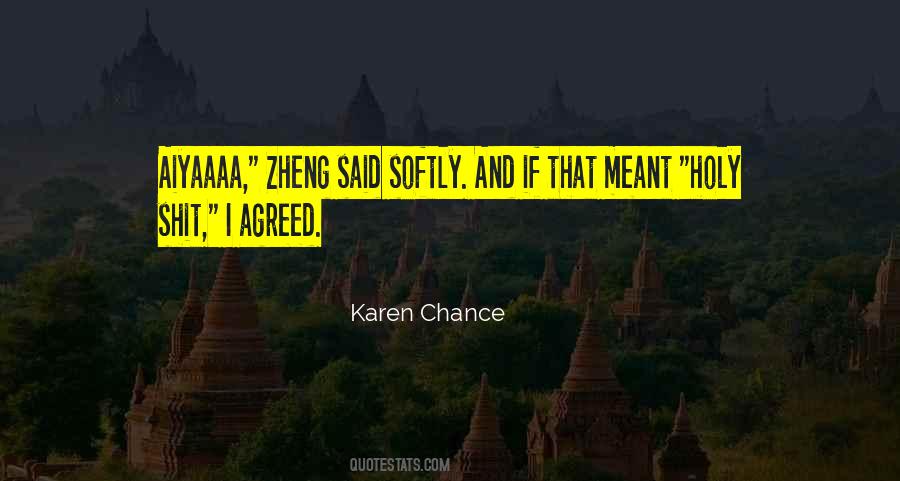 Karen Chance Quotes #1353877